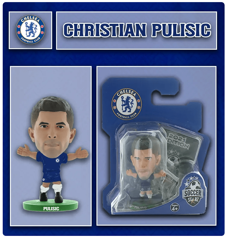 Soccer Starz Chelsea Pulisic Figurine (Package)