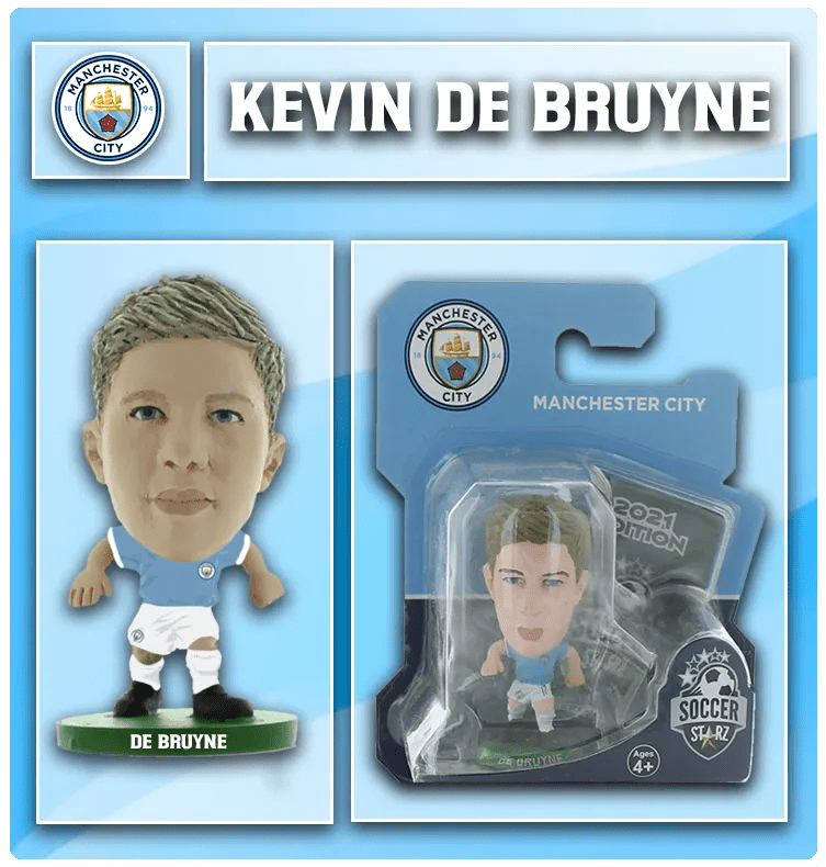 Soccer Starz Manchester City De Bruyne Figurine