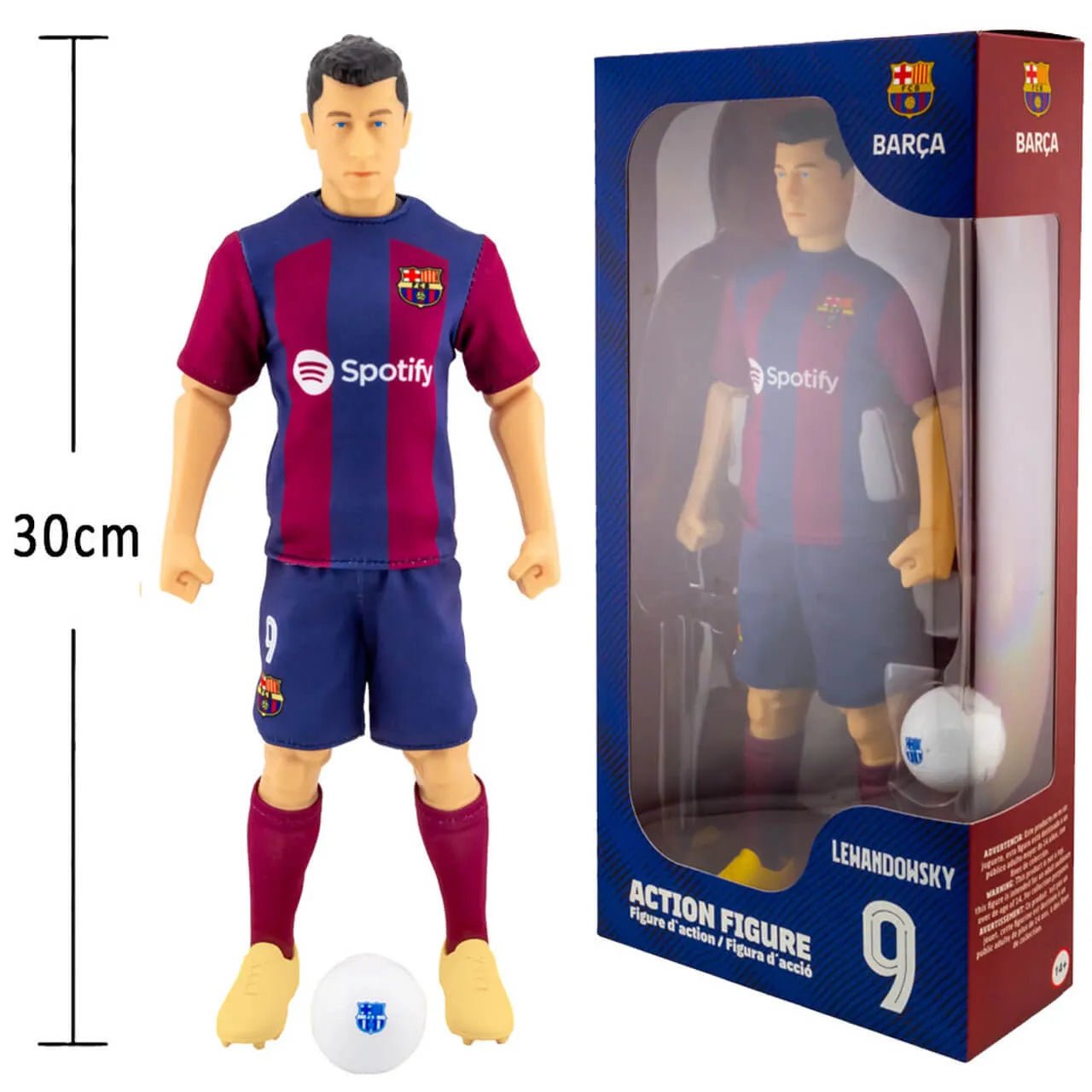 Sockers Action Figure Lewandowski Barcelona (Box 1)