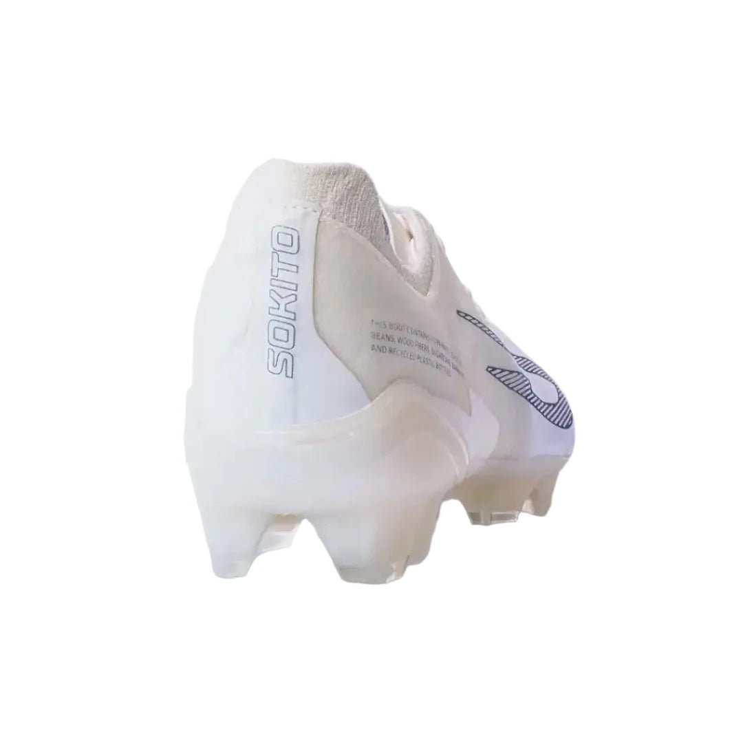 Sokito Scudetta Elite Firm Ground Soccer Cleats Ice (Back)