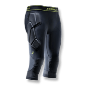 Storelli Bodyshield GK Three-Quarter Leggings 2 - Black (Front)