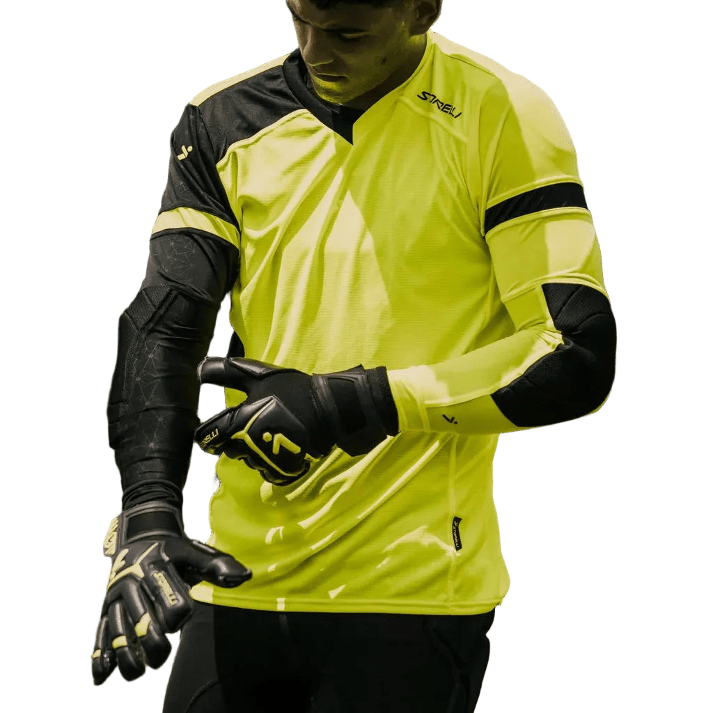 Storelli Exoshield Gladiator Youth Goalkeeper Jersey - Volt (Model 2)