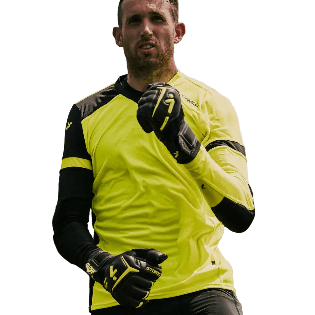 Storelli Exoshield Gladiator Youth Goalkeeper Jersey - Volt (Model 1)