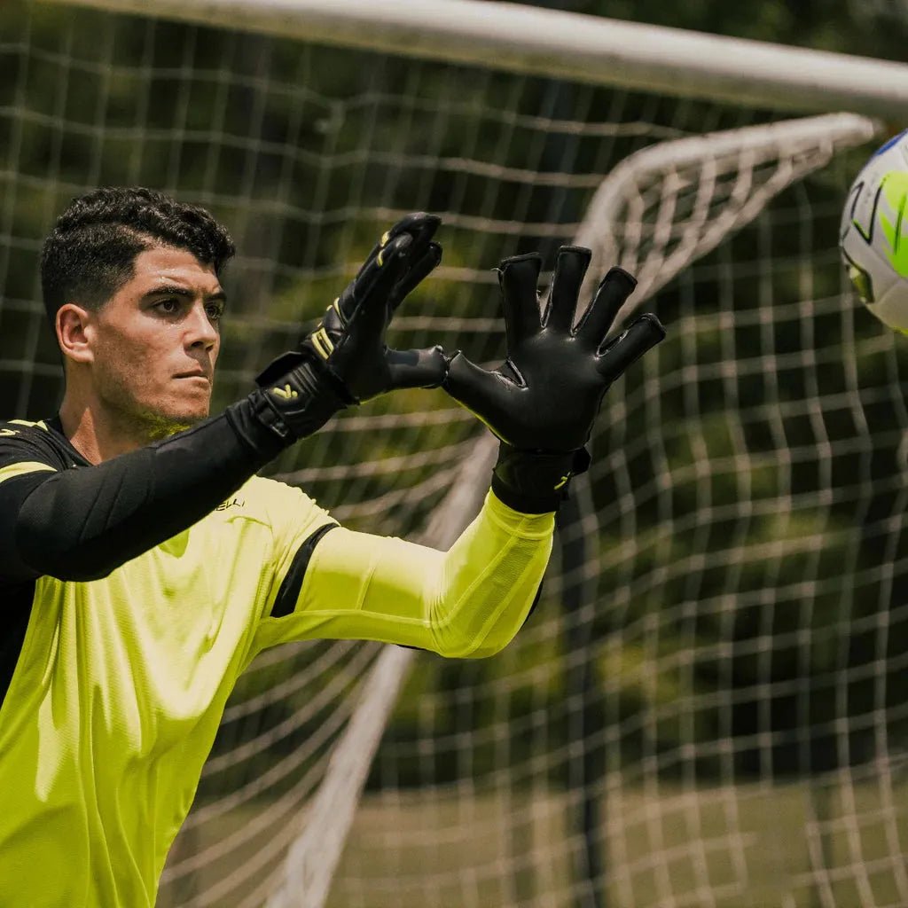 Storelli Gladiator Elite 3.0 with Spine Glove - Black-Yellow (Model 4)