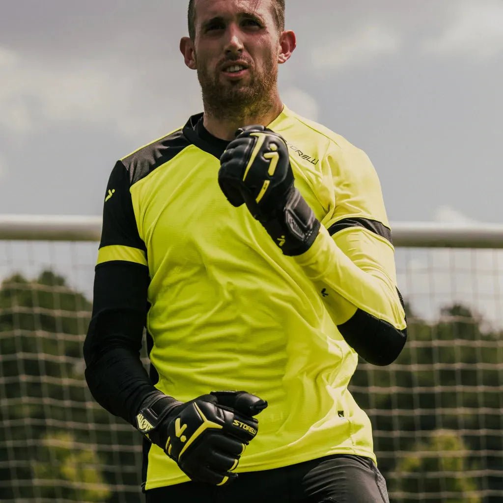 Storelli Gladiator Elite 3.0 with Spine Glove - Black-Yellow (Model 1)