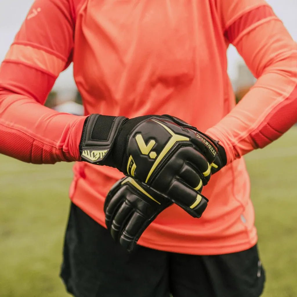 Storelli Gladiator Elite 3.0 with Spine Glove - Black-Yellow (Detail 1)