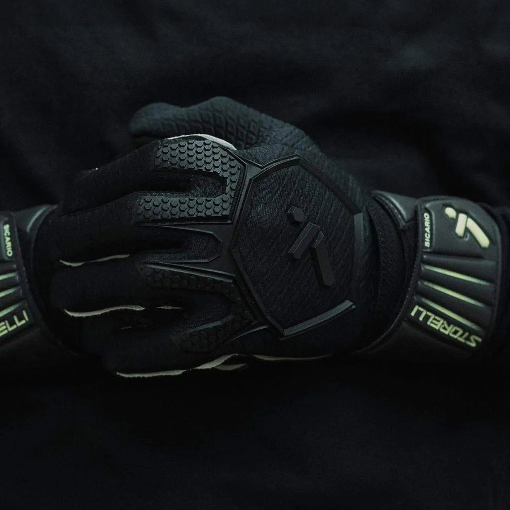 Storelli Sicario SpeedGrip Goalkeeper Gloves - Black