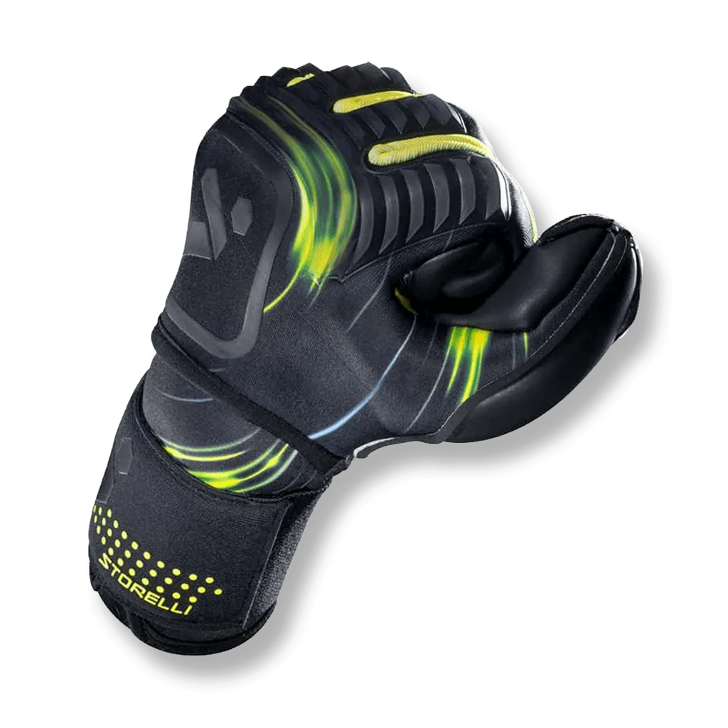Storelli Silencer Menace GK Glove - Black-Yellow (Single - Outer)
