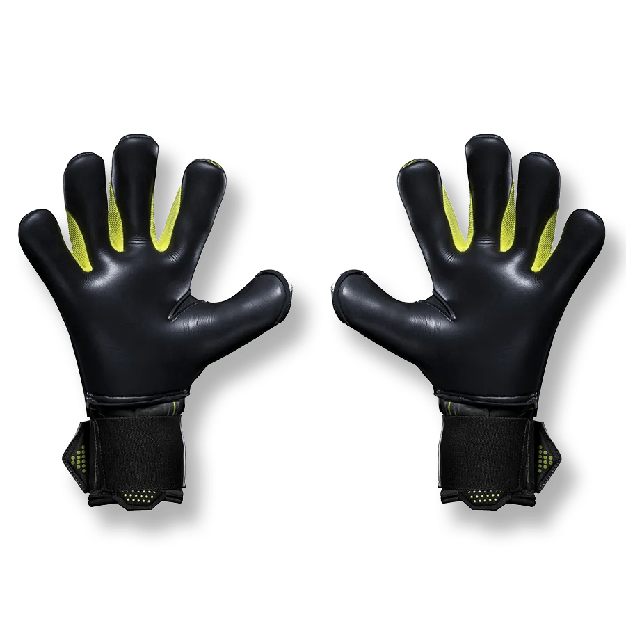 Storelli Silencer Menace GK Glove - Black-Yellow (Pair - Inner)