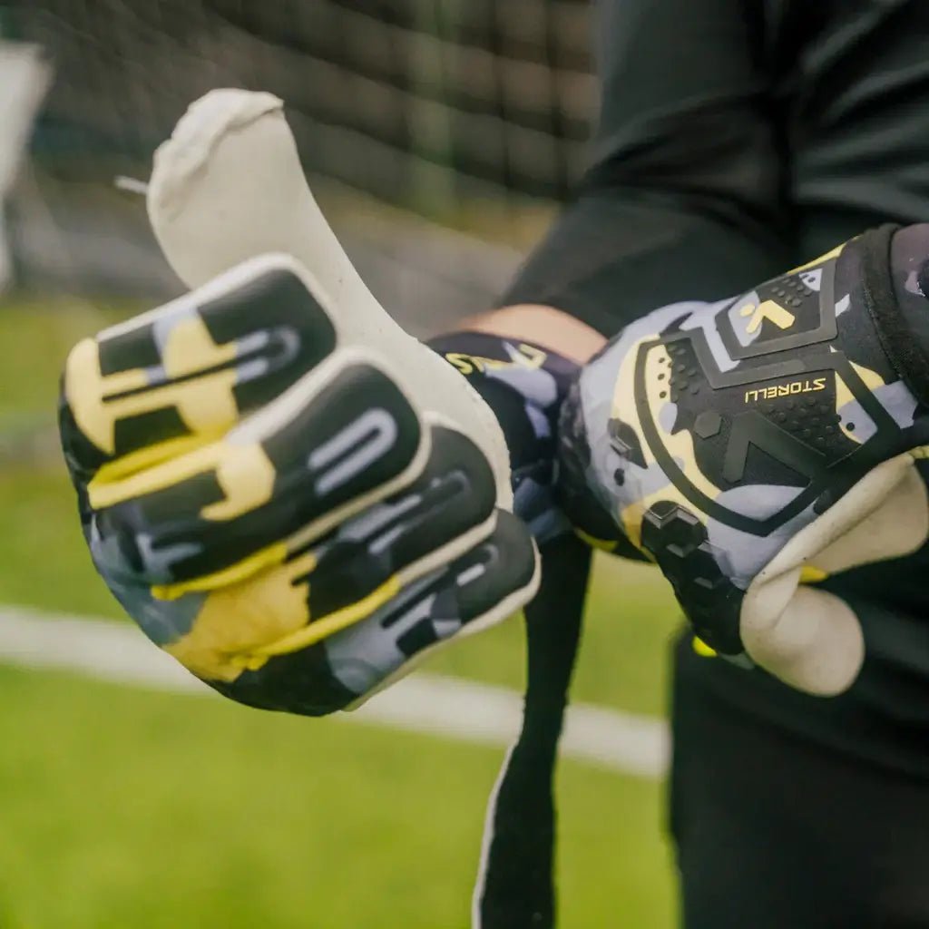 Storelli Silencer Threat FS Goalkeeper Gloves Camo (Model 1)