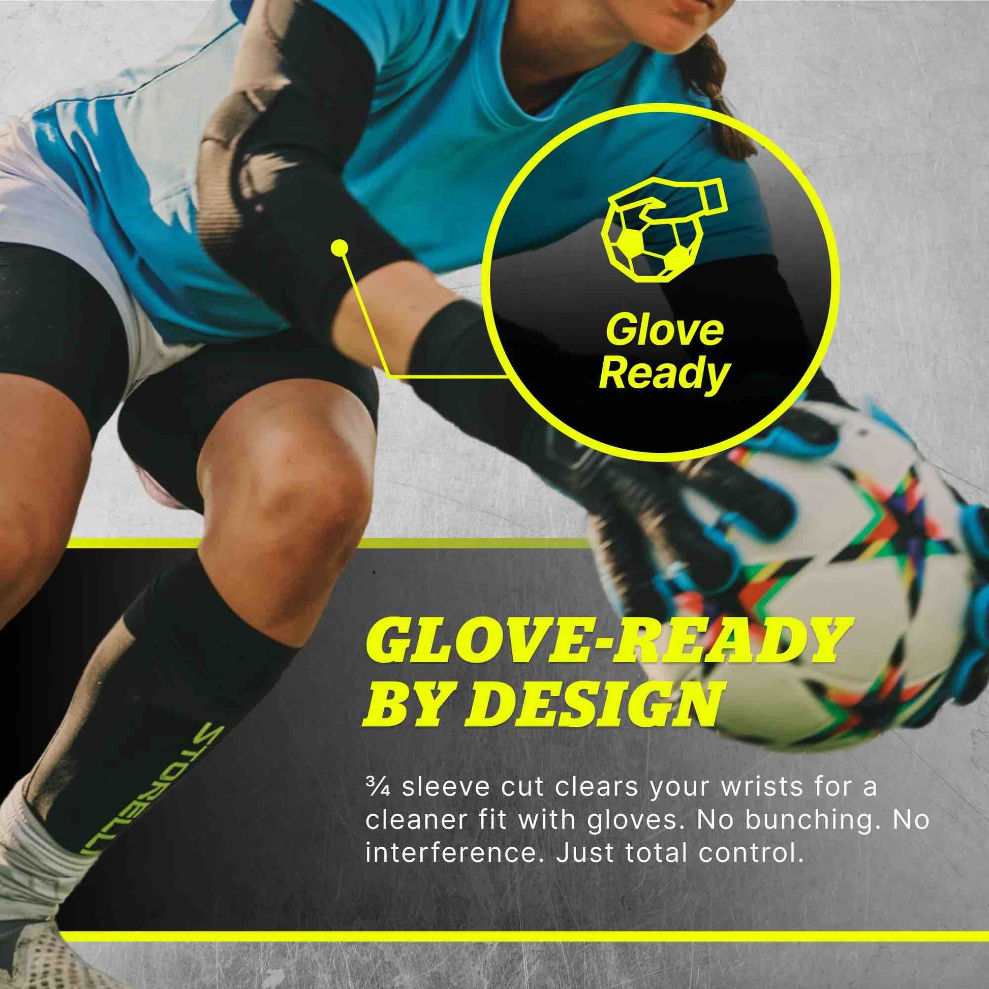 Storelli Women's BodyShield Goalkeeper 3/4 Undershirt (Features 5)