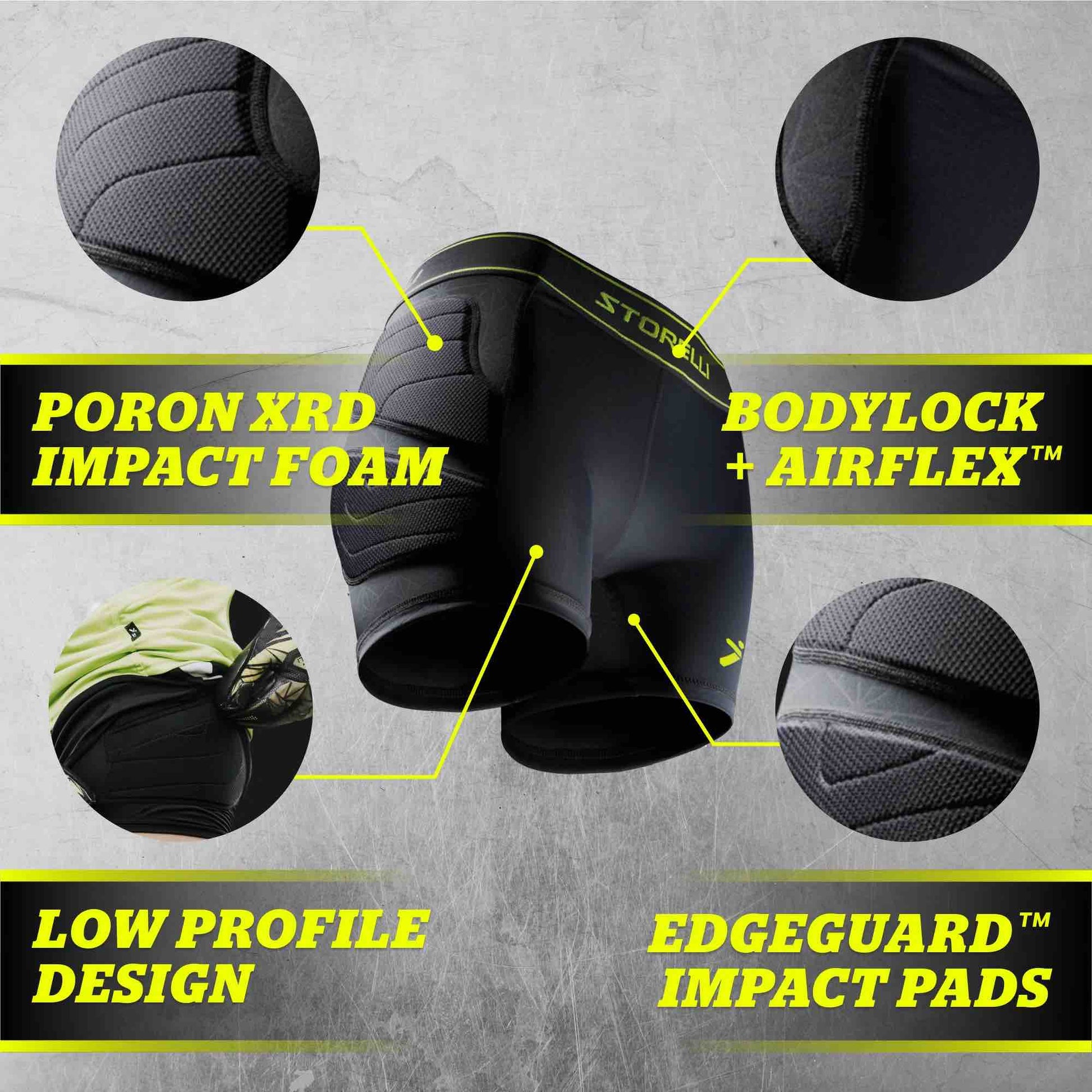 Storelli Women's BodyShield Impact Sliders (Features 6)
