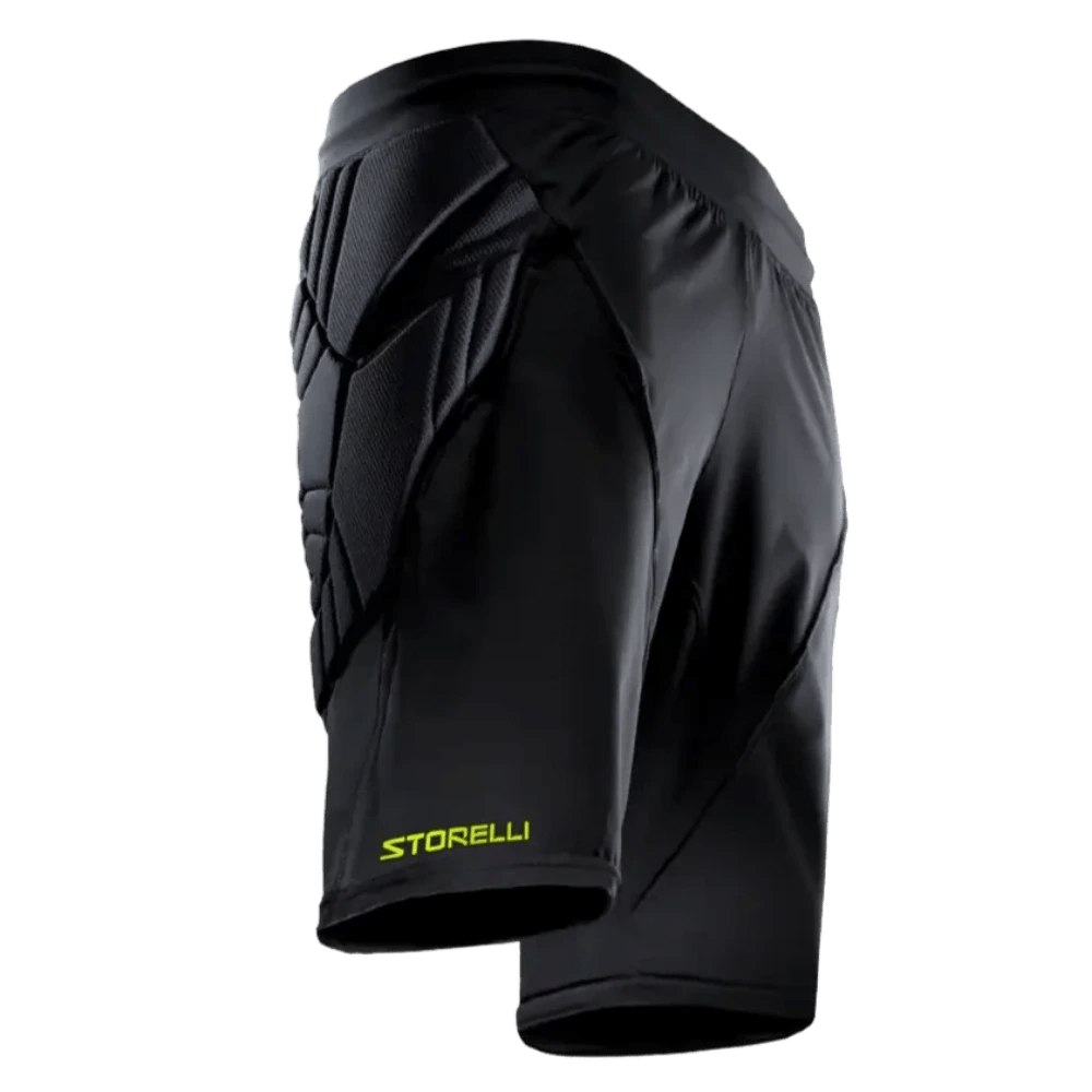 Storelli Youth Exoshield Goalkeeper Short (Lateral - Front)