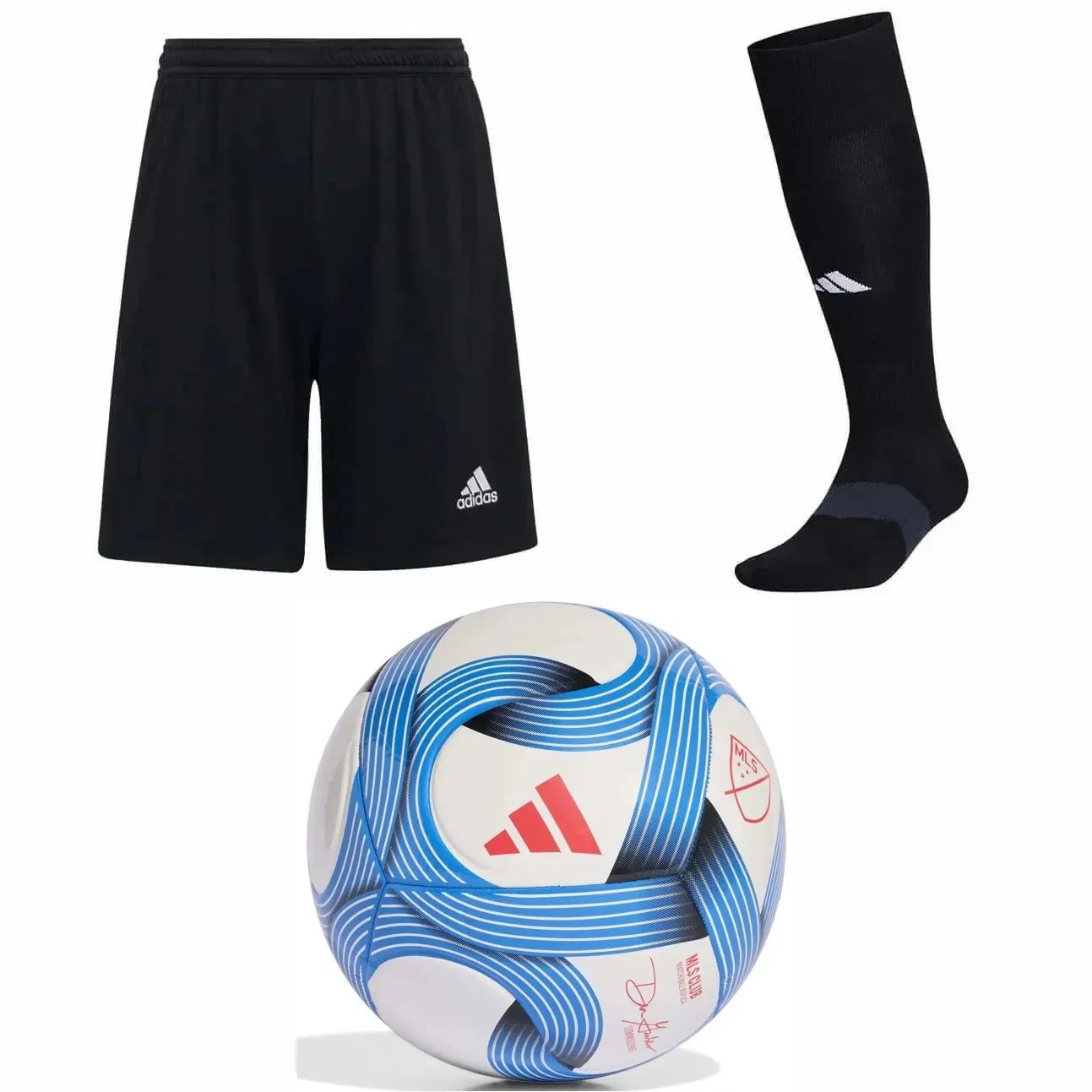 adidas Youth Short/Sock/Ball Bundle