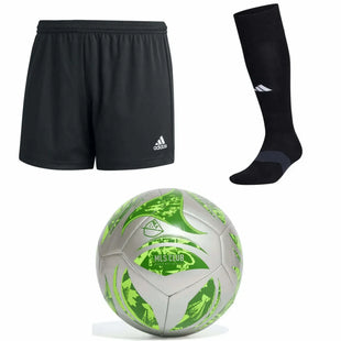adidas Women Short/Sock/Ball Bundle