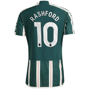 adidas 2023-24 Manchester United Men's Authentic Away Jersey - Rashford