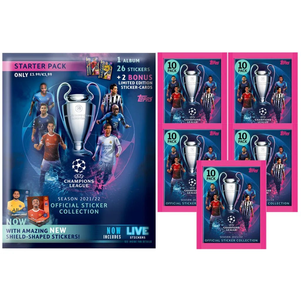 Topps 2021-22 Champions League Mega Starter Pack (Main)