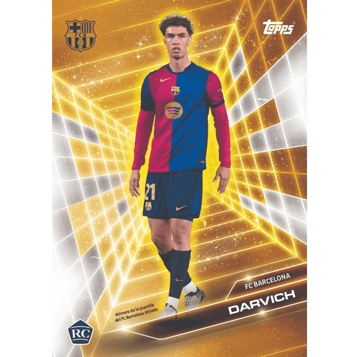 Topps 2024-25 Barcelona Fan Set (28 Cards) (Card 5)