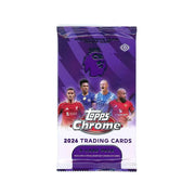 Topps 2025-26 Chrome Premier League Cards Hobby PACK (4 Cards Each)