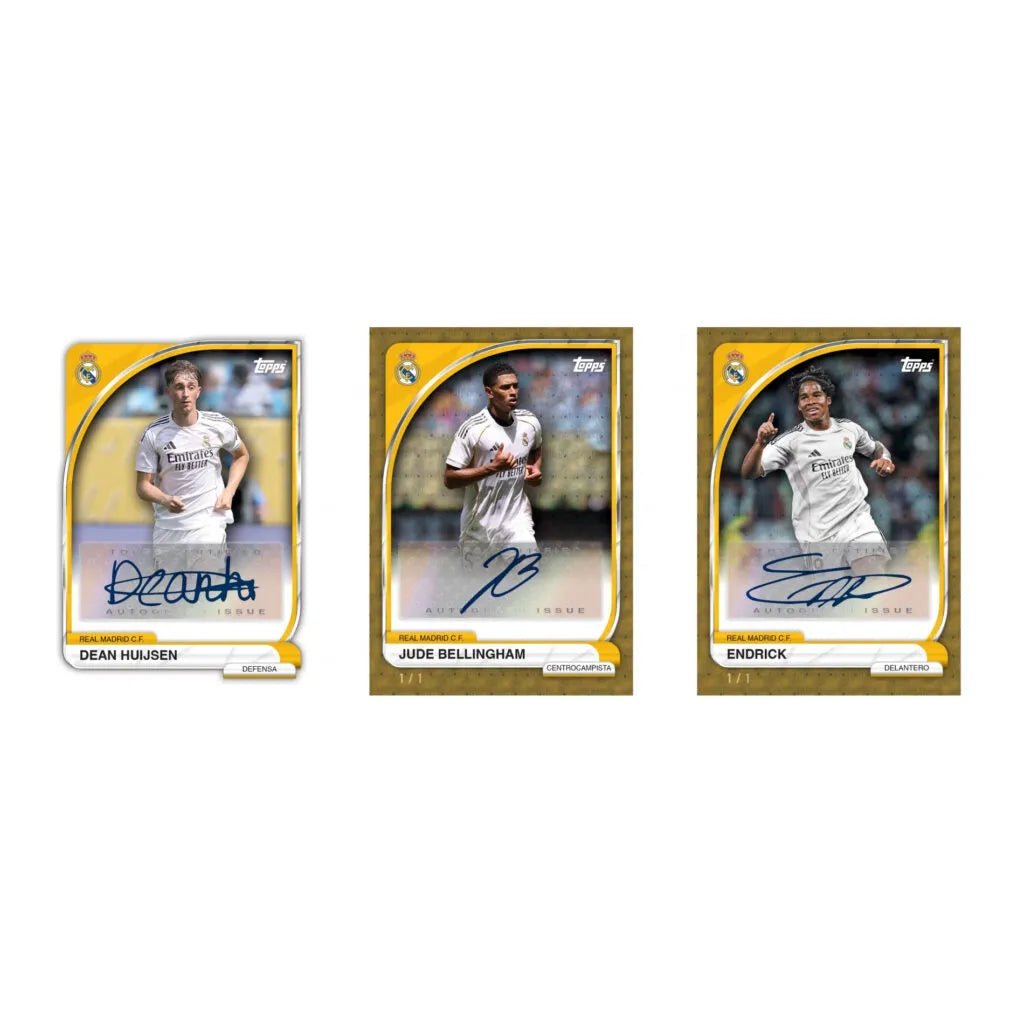 Topps 2025-26 Real Madrid Collector's Tin Set (35 Cards) (Cards)