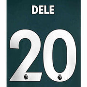 Tottenham 2019/22 Away Dele #20 Jersey Name Set