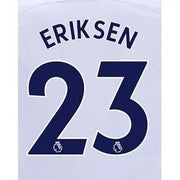 Tottenham 2019/22 Home Eriksen #23 Jersey Name Set