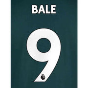 Tottenham 2020/21 Away Bale #9 Jersey Name Set