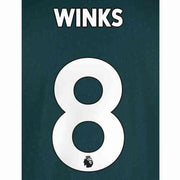 Tottenham 2020/21 Away Winks #8 Jersey Name Set