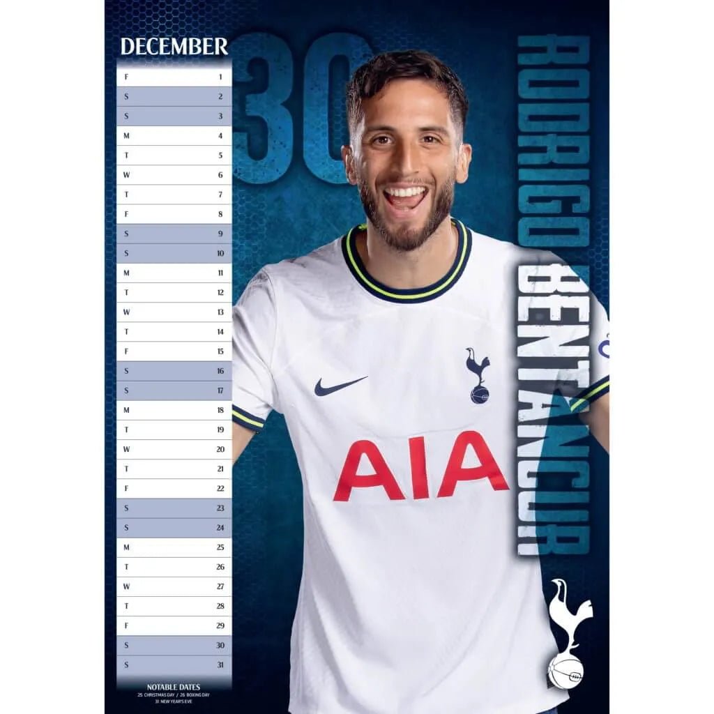 Tottenham 2023 Official Calendar (Bentancur))