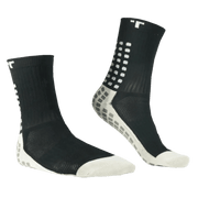 TruSox Mid-Calf Crew Length Socks Black (Pair)