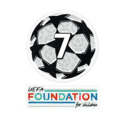 UEFA 2021-24 AC Milan Champion League YOUTH Patch Set (Foundation Patch Included)