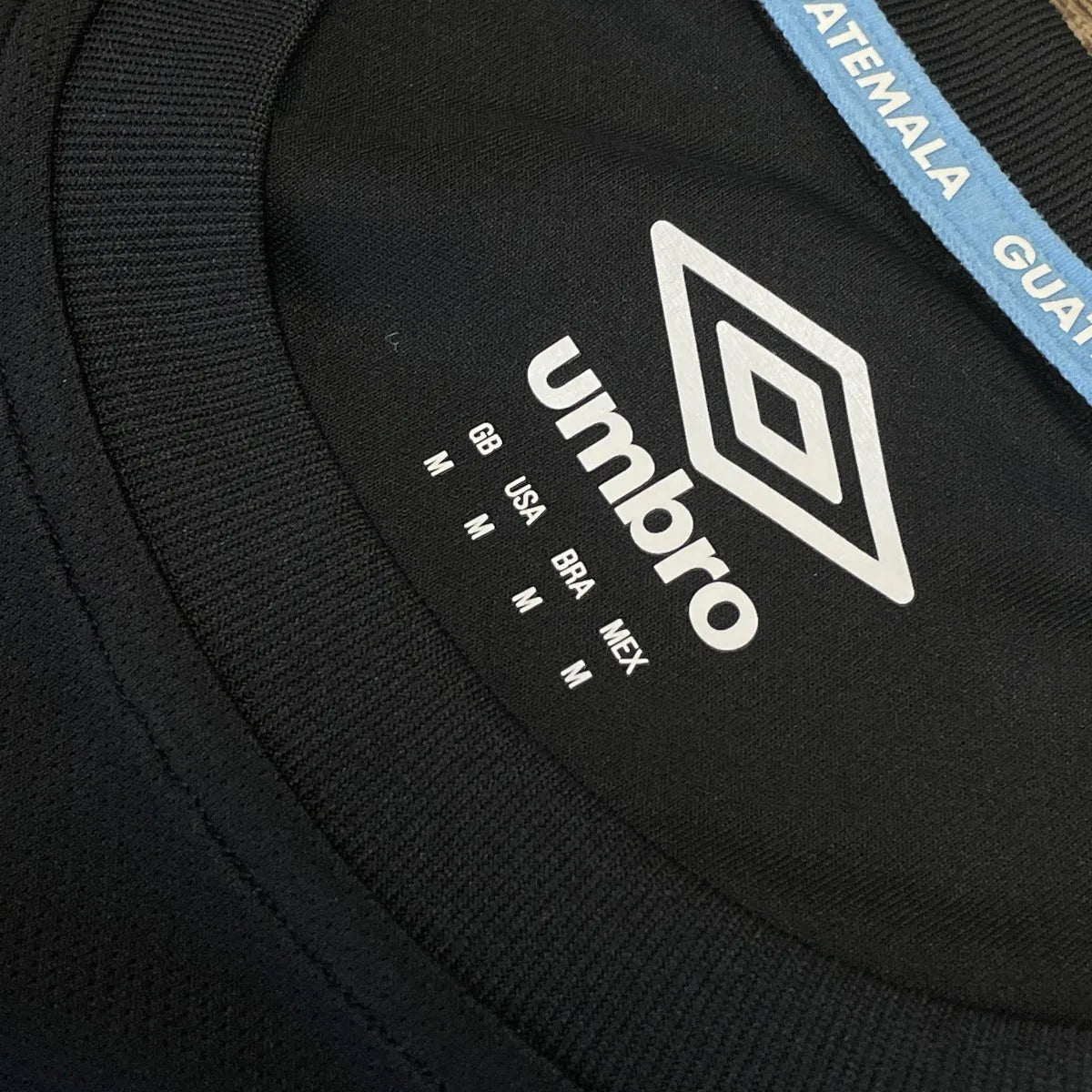Umbro 2021-22 Guatemala Training Jersey - Black (Detail 2)