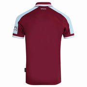 Umbro 2021-22 West Ham United Home Jersey - Burgundy- Sky Blue (Back)