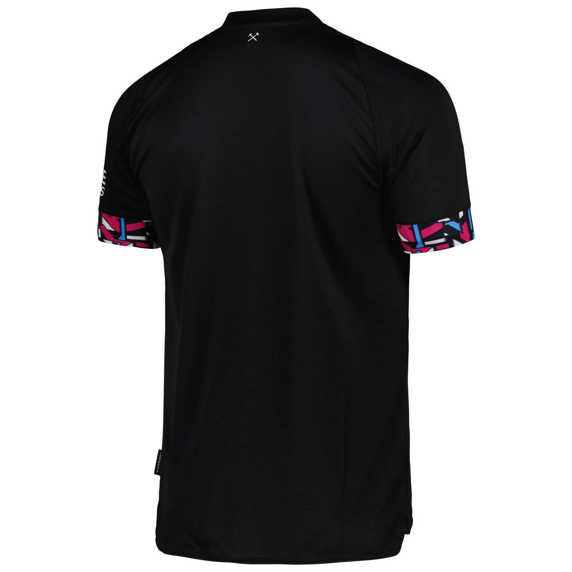 Umbro 2022-23 West Ham Away Jersey - Black (Back)