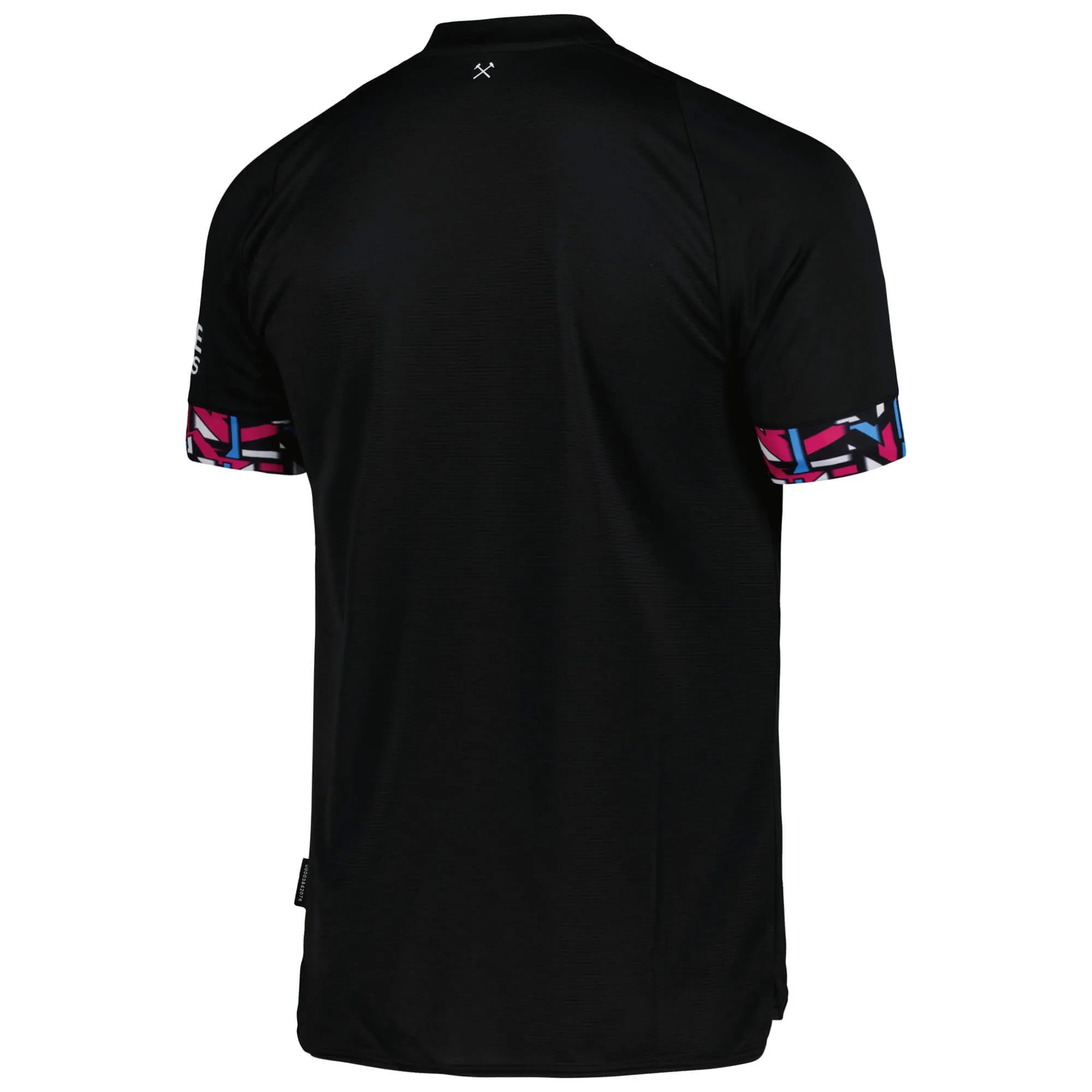 Umbro 2022-23 West Ham Away Jersey - Black (Back)
