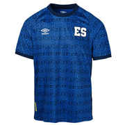 Umbro 2023-24 El Salvador Pre-Match Jersey - Blue-Black