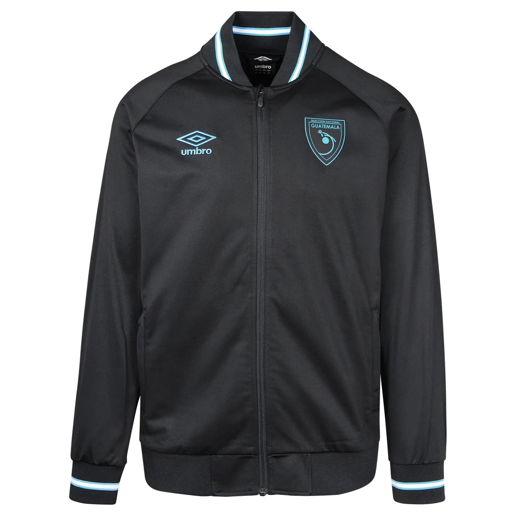 Umbro 2023-24 Guatemala Anthem Jacket - Black (Front)