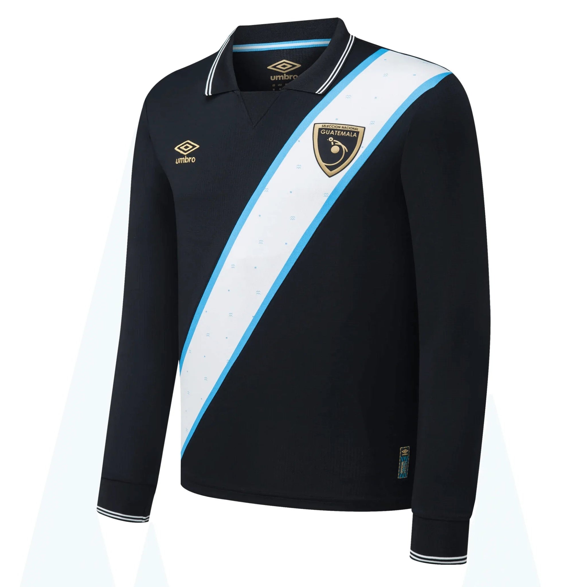Umbro 2023-24 Guatemala Men's 3rd Long-Sleeve Jersey (Front)