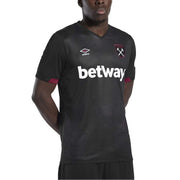 Umbro 2024-25 West Ham Men's Stadium Away Jersey (Model - Front)