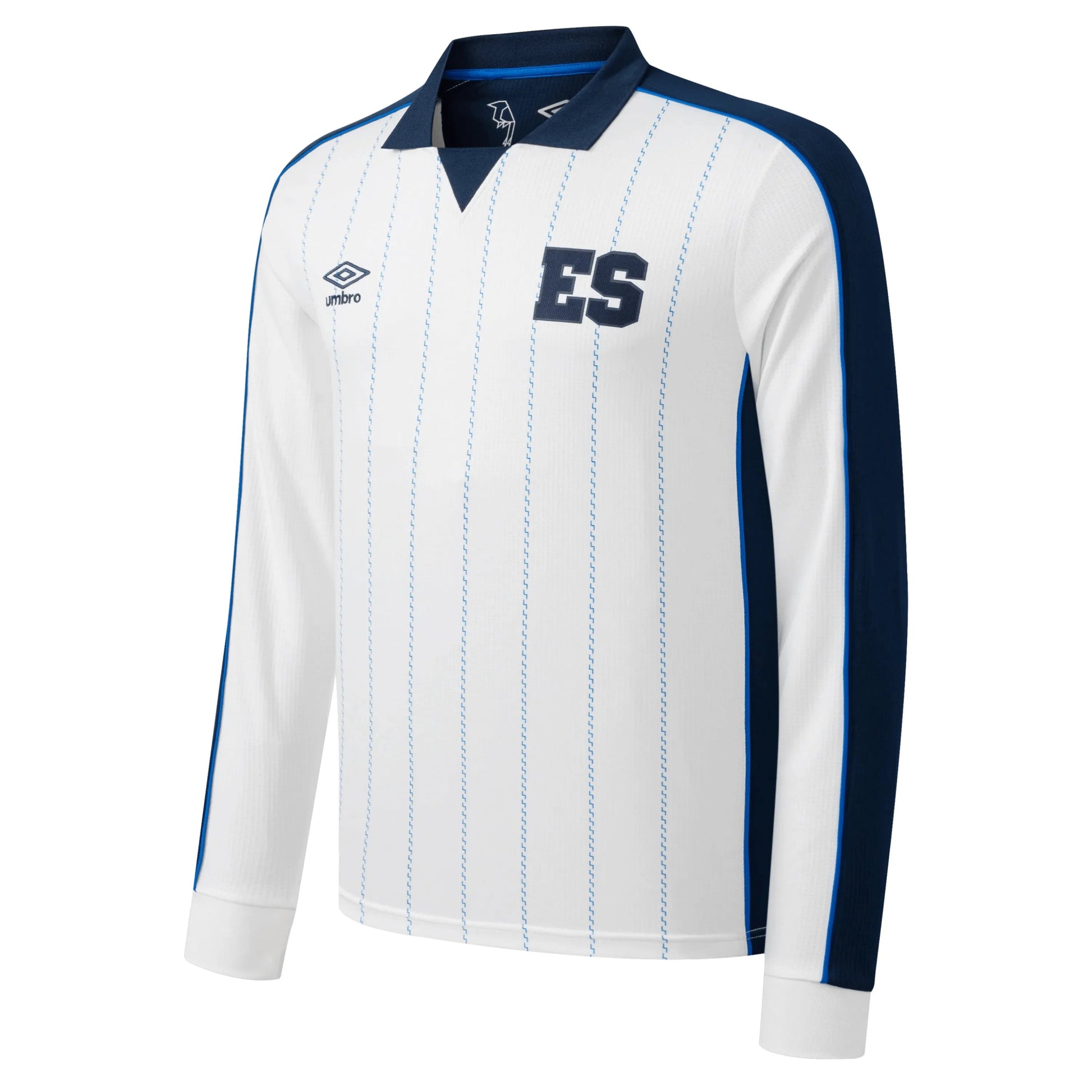 Umbro 2024 El Salvador Men's Stadium Fourth Long-Sleeve Jersey (Front)