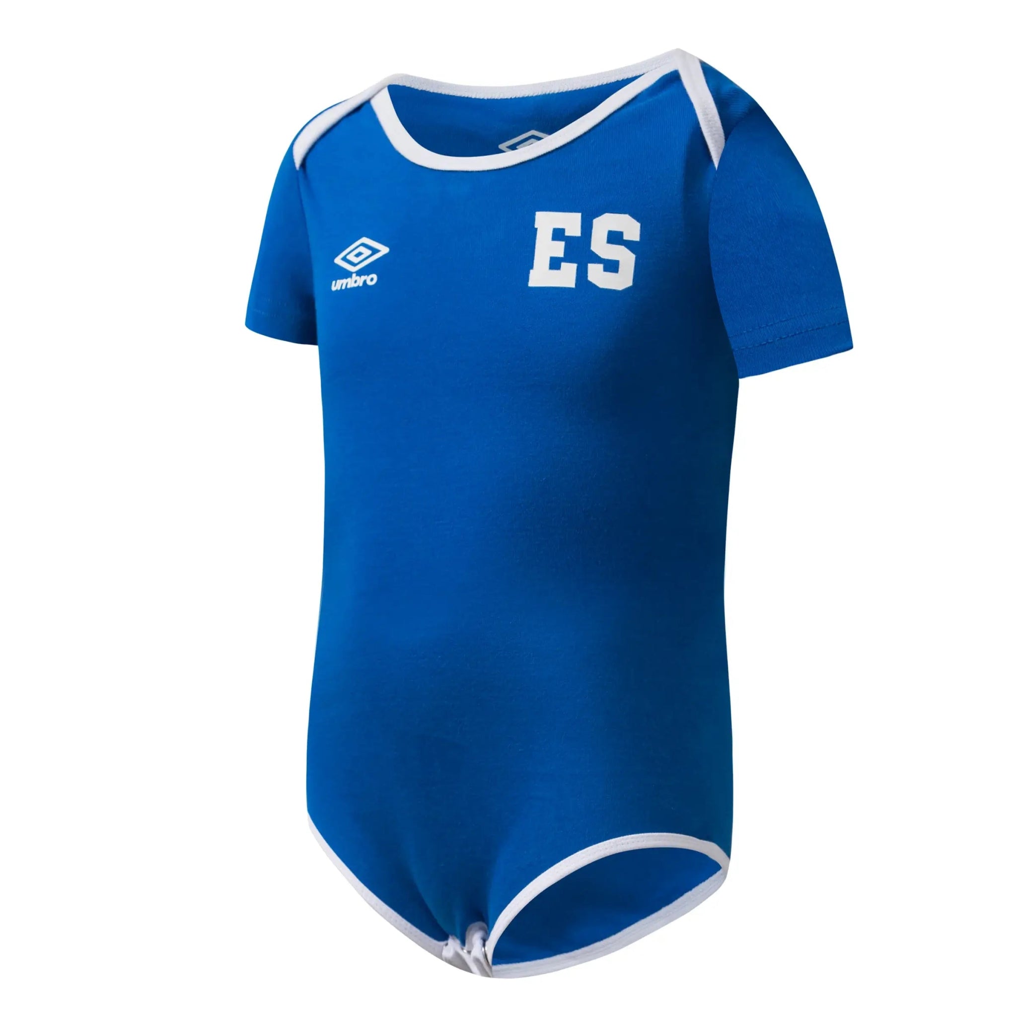 Umbro 2025-26 El Salvador Baby Outfit Onesie (Front)