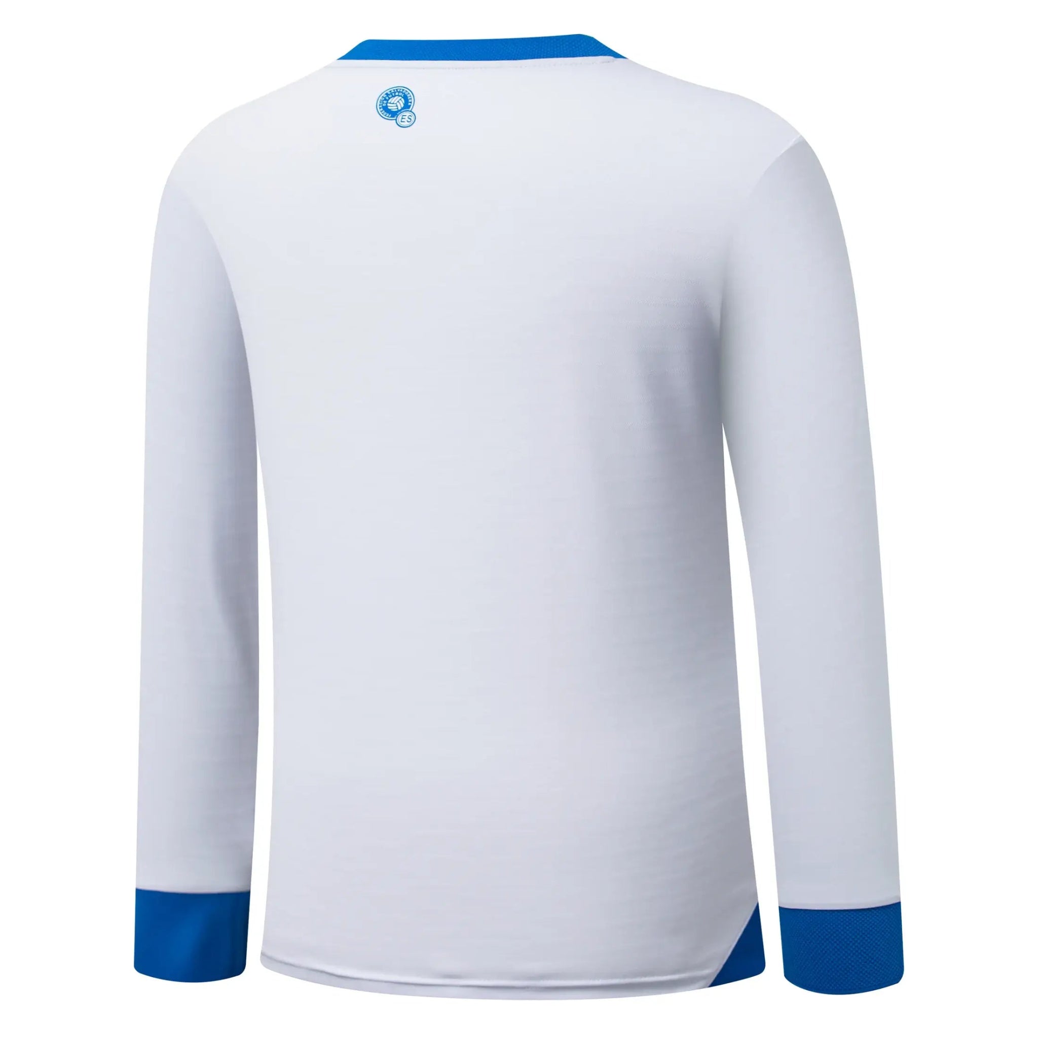 Umbro 2025-26 El Salvador Men's Stadium Away Long-Sleeve Soccer Jersey (Back)