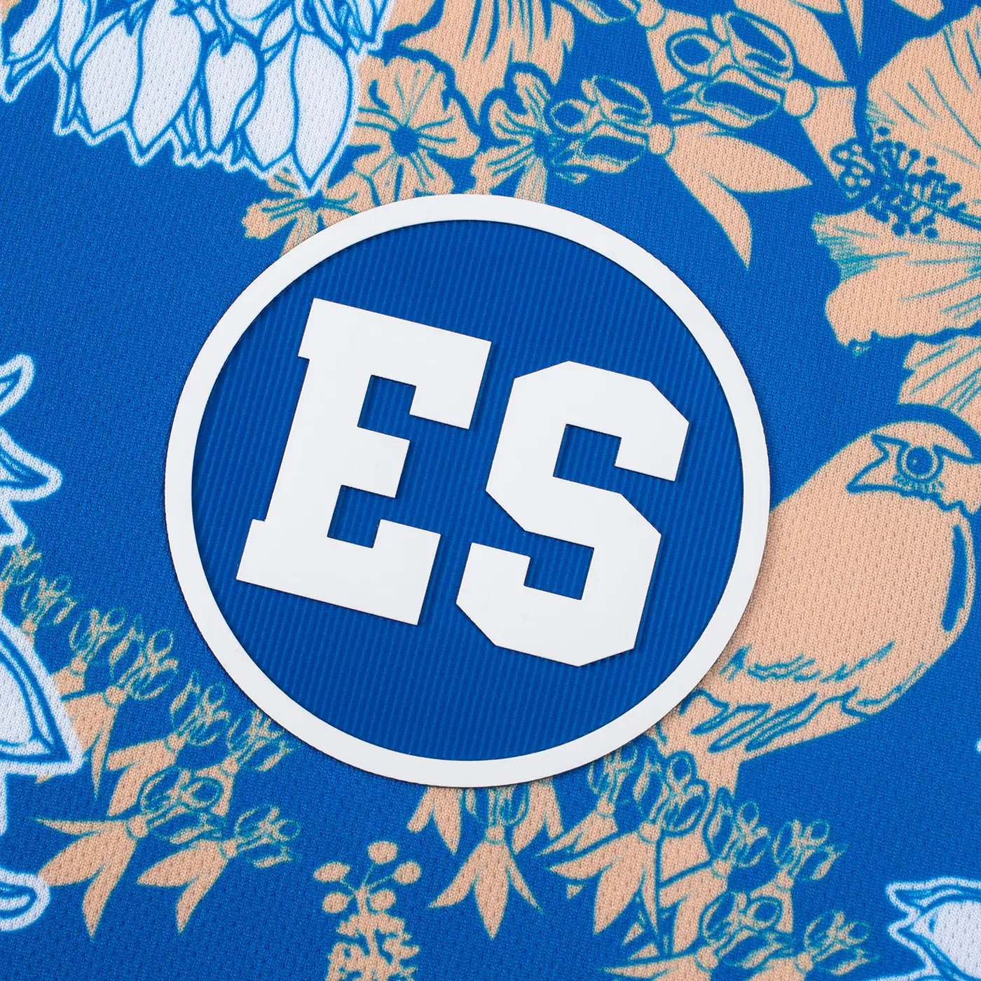 Umbro 2025-26 El Salvador Men's Third Pre-Match Soccer Jersey (Detail 1)