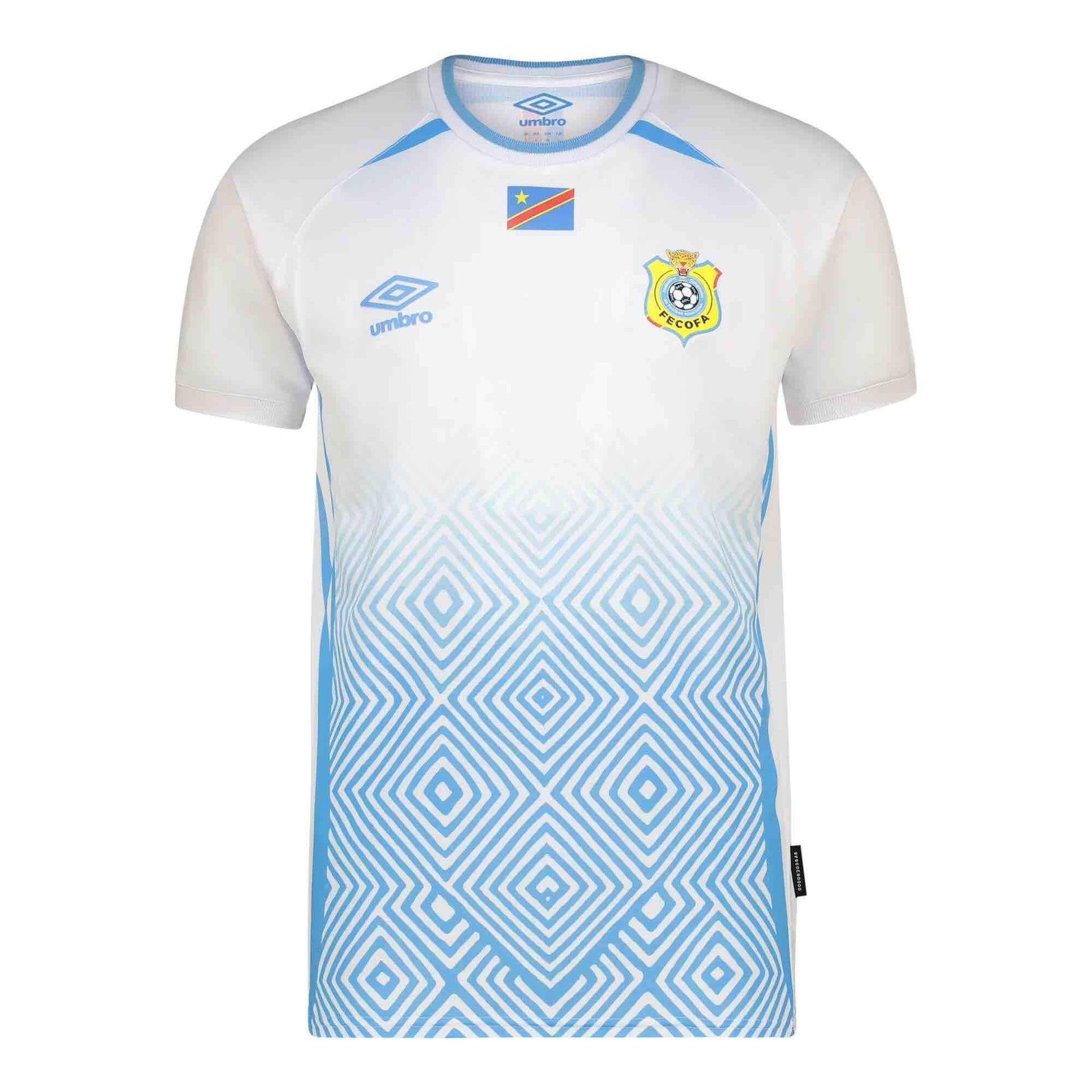 Umbro 2026 DR Congo Men's Authentic Away Soccer Jersey (Front)
