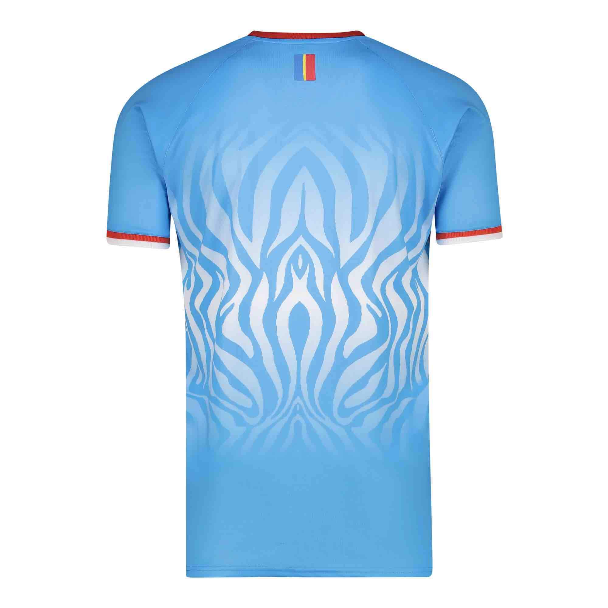 Umbro 2026 DR Congo Men's Authentic Home Soccer Jersey (Back)