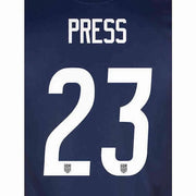USA 2020/21 Away Women's Press #23 Jersey Name Set