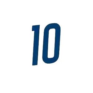 USA 2020/21 Home Pulisic #10 Jersey Name Set