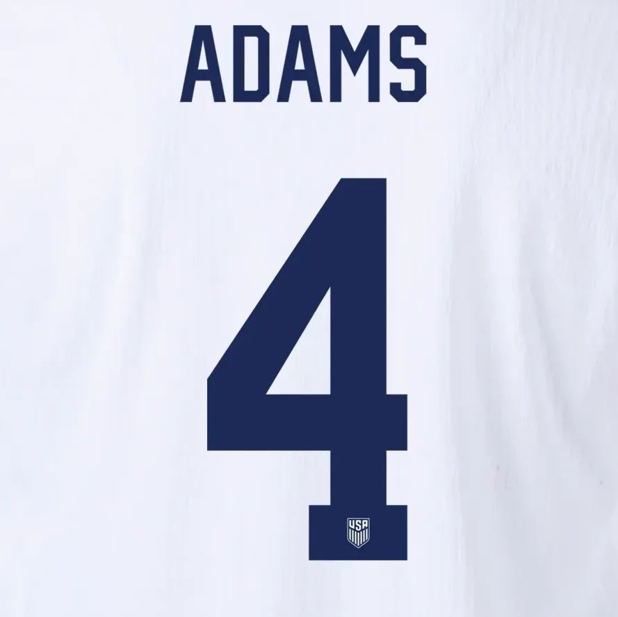 USA 2024/25 Home Adams #4 Youth Jersey Name Set