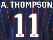 USA 2025 Away Women's A. THOMSON #11 Jersey Name Set 8"