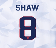USA 2025 Home Women's SHAW #8 Jersey Name Set 8"